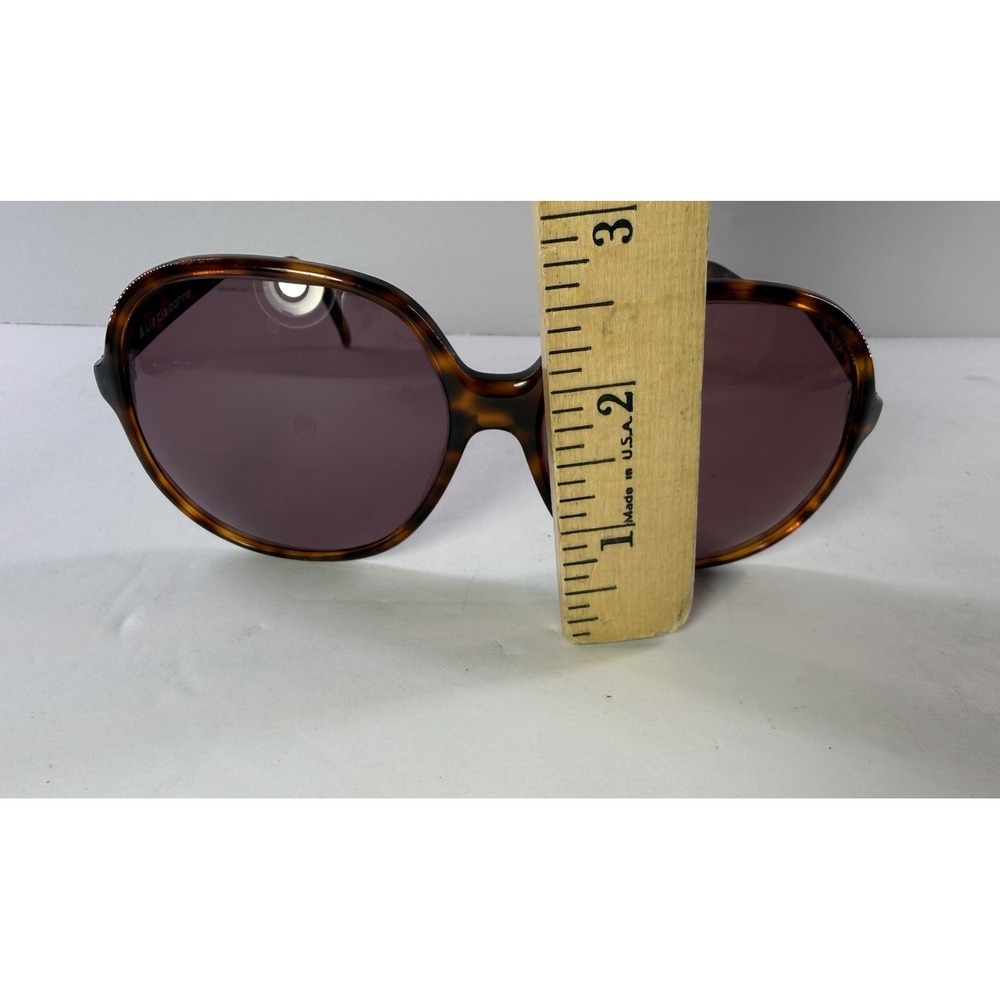 Vintage Liz Claiborne LC-19 TOR 140 Eyeglasses Frames Only Oval Tortoise Read - Picture 10 of 14
